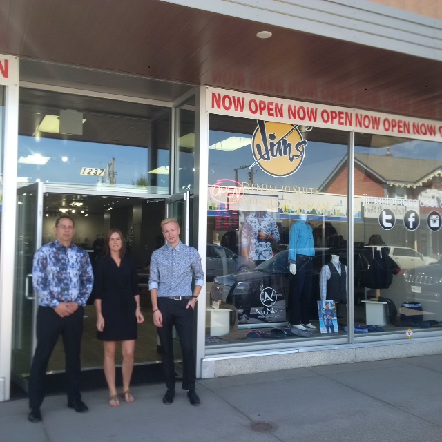 NOW OPEN – Prince George | Jim's Clothes Closet